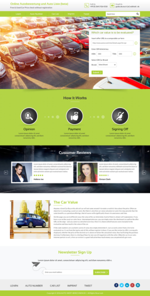 Web-Design von Sbss für dieses Projekt | Design: #11868632