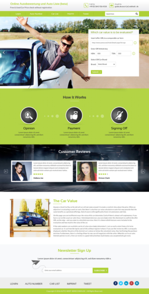 Web-Design von Sbss für dieses Projekt | Design: #11871884