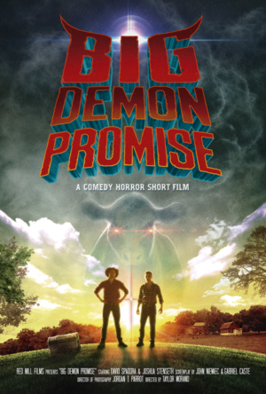 Big Demon Promise - Horror/Comedy Short Film Poster | Design de Poster par Andres Cortes
