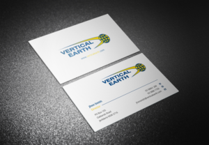 Business Card Design by Eggo May P for Vertical Earth Inc | Design: #7120414