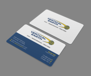 Business Card Design by premnice for Vertical Earth Inc | Design: #7191689