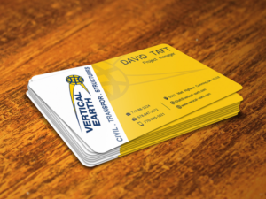 Design de Carte de Visite par Pram Shaw pour Vertical Earth Inc | Design #7131365