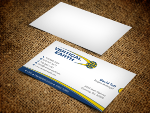 Design de Carte de Visite par Younes pour Vertical Earth Inc | Design #7106661