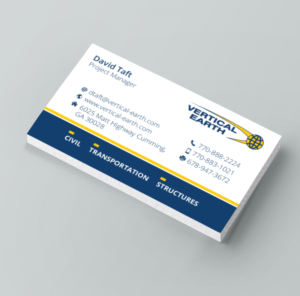 Design de Carte de Visite par mjsteadfast pour Vertical Earth Inc | Design : #7142088