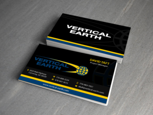 Design de Carte de Visite par Creations Box 2015 pour Vertical Earth Inc | Design : #7105244