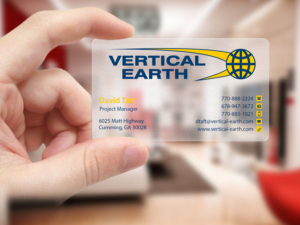 Design de Carte de Visite par Creations Box 2015 pour Vertical Earth Inc | Design : #7105247