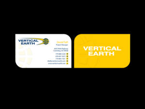 Design de Carte de Visite par Creations Box 2015 pour Vertical Earth Inc | Design : #7105249