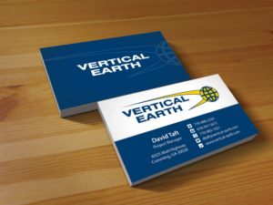 Business Card Design by Creations Box 2015 for Vertical Earth Inc | Design: #7105258