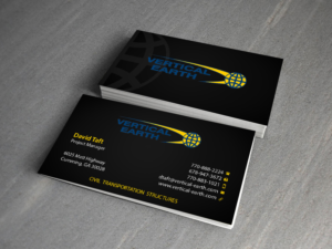 Business Card Design by Creations Box 2015 for Vertical Earth Inc | Design: #7105261