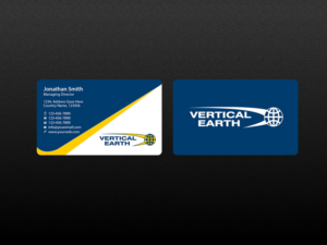 Business Card Design by Creations Box 2015 for Vertical Earth Inc | Design: #7105263