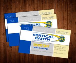 Design de Carte de Visite par elveneclipse pour Vertical Earth Inc | Design #7160731