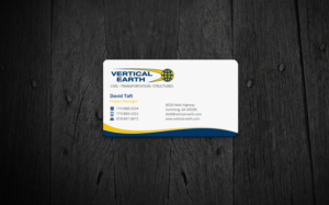 Design de Carte de Visite par Brand aid pour Vertical Earth Inc | Design : #7104223