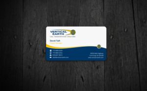 Design de Carte de Visite par Brand aid pour Vertical Earth Inc | Design : #7104228