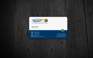 Business Card Design by Brand aid for Vertical Earth Inc | Design: #7104229