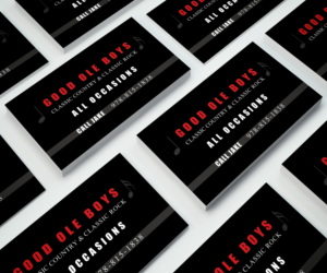 MUSIC BUSINESS CARD | Design de Carte de Visite par JK18