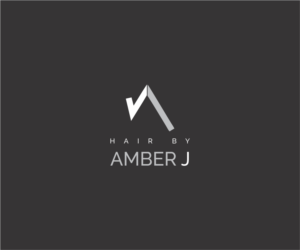 Logo Design by Mandarina for Hair by Amber J | Design: #7255160