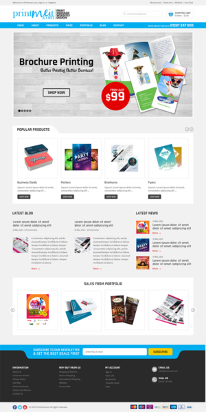 Web Design by RupalTechno for Lodge and Caravan Ltd | Design #7201093