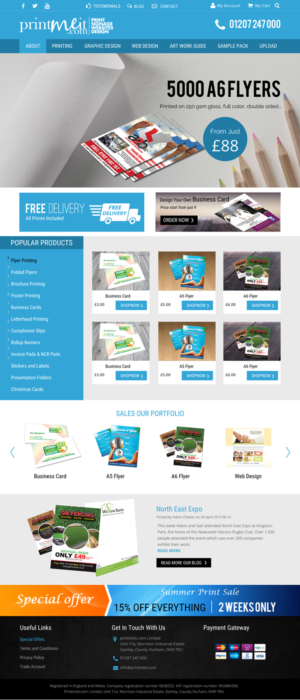 Web Design by rightway for Lodge and Caravan Ltd | Design #7125161