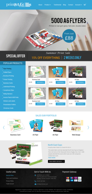 Web Design by rightway for Lodge and Caravan Ltd | Design: #7125173