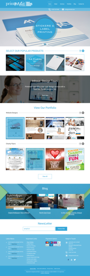 Web Design by rightway for Lodge and Caravan Ltd | Design: #7125179