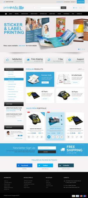 Web Design by Creations Box 2015 for Lodge and Caravan Ltd | Design: #7151641