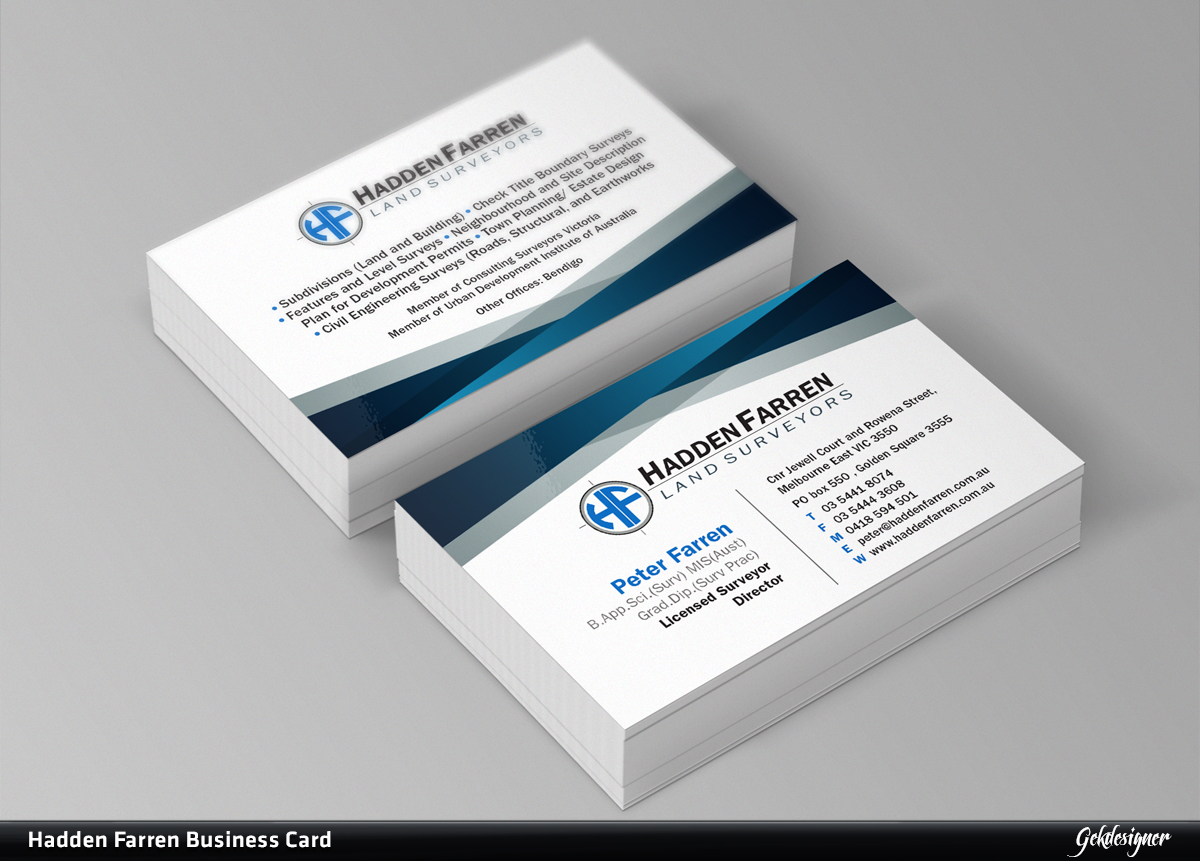 Visitenkarten-Design von gekgrfx für dieses Projekt | Design #1813873