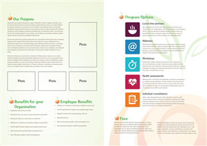 Diseño de Brochure por DesignFive para Big Picture Health | Diseño: #1850672