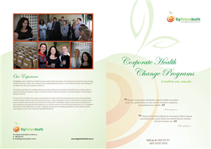 Diseño de Brochure por DesignFive para Big Picture Health | Diseño: #1854964
