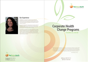 Diseño de Brochure por DesignFive para Big Picture Health | Diseño: #1877652