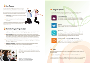 Diseño de Brochure por DesignFive para Big Picture Health | Diseño: #1877658