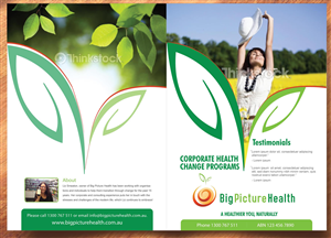 Diseño de Brochure por Sbss para Big Picture Health | Diseño: #1834058