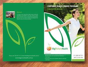 Diseño de Brochure por Sbss para Big Picture Health | Diseño: #1834059