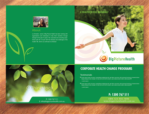 Diseño de Brochure por Sbss para Big Picture Health | Diseño: #1834064