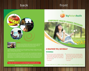 Diseño de Brochure por Sbss para Big Picture Health | Diseño: #1834665