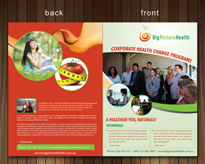 Diseño de Brochure por Sbss para Big Picture Health | Diseño: #1841947
