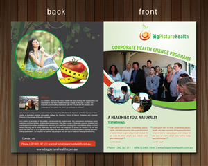Diseño de Brochure por Sbss para Big Picture Health | Diseño: #1841970