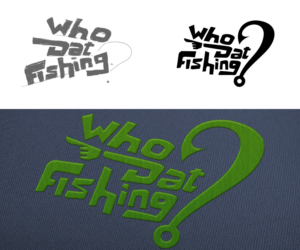 Who Dat Fishing ? | Logo Design by Omee