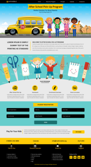 Web Design by Sujit Banerjee for this project | Design #7121077