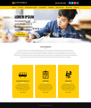Web Design by Sujit Banerjee for this project | Design: #7121145