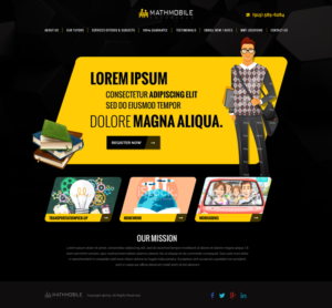 Web Design by Sujit Banerjee for this project | Design: #7121146