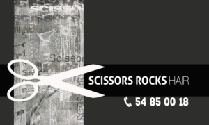 Diseño de Tarjeta de Presentación por lana para Scissors Rocks Hair | Diseño #7101255