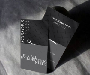Visitenkarten-Design von Gayan für Scissors Rocks Hair | Design: #7143264