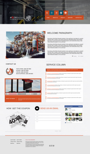 Web Design by adamhfarid for this project | Design #7243462
