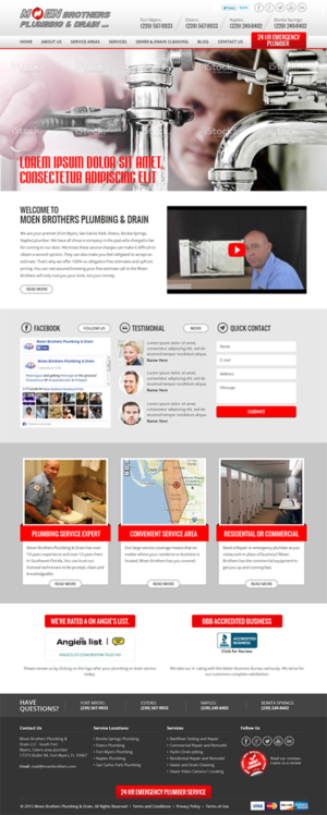 Web Design by RupalTechno for this project | Design #7220432