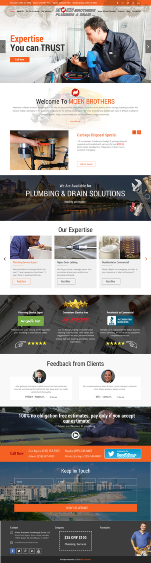 Web Design by rightway for this project | Design #7199612