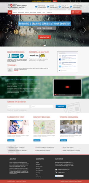 Web-Design von JustACreative1 für dieses Projekt | Design: #7170348