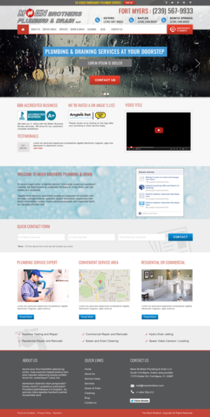 Web-Design von JustACreative1 für dieses Projekt | Design: #7194945