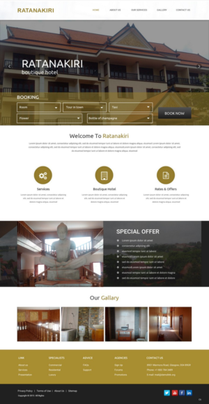 Web Design by pb for this project | Design: #7337448