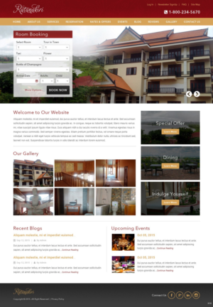 Web Design by pb for this project | Design: #7337450