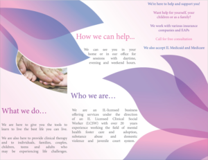 Diseño de Flyer por D.A. Designs para Integrity Clinical Consulting and Training LLC | Diseño: #7133056